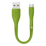 Obrzok produktu CONNECT IT Wirez kbel Micro USB - USB pre Power banky,  zelen,  13 cm