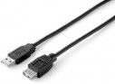 Obrzok produktu Equip USB 2.0 predlovac kbel AM-AF 1.8m ierny, dvojit tienenie