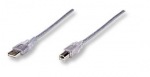 Obrázok produktu Manhattan kábel USB 2.0, A na B, 1,8m