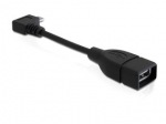 Obrzok produktu Delock kbel USB, A na micro-B, pravouhl, OTG