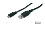 Obrzok produktu Digitus kbel USB 2.0, A na MicroB, 1,8m