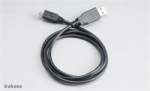 Obrzok produktu AKASA vysokorchlostn kbel USB, A na Micro-B, 1m