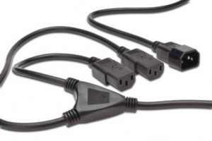 Obrzok Power cord  Y IEC C14  - AK-440403-017-S
