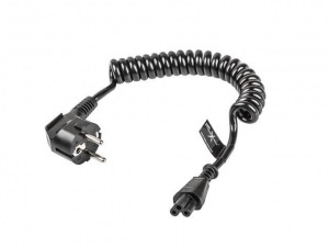 Obrzok Natec coiled power cord for laptop (MICKEY) C5 - NKA-0845
