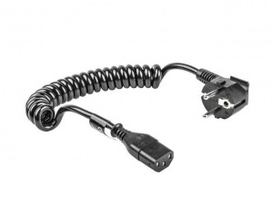 Obrzok Natec coiled power cord VDE CEE 7  - NKA-0843