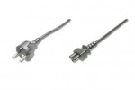 Obrzok produktu ASSMANN Power cord Schucko / IEC C5 M / F 1, 2m