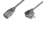 Obrzok produktu ASSMANN Power cord Schucko angled / IEC C13 M / F 0, 75m