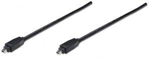 Obrzok Manhattan IEEE 1394 FireWire kabel 4-Pin  - 323772