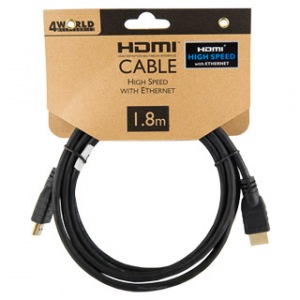 Obrzok 4World kbel HDMI - 08604