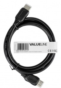 Obrzok Valueline High Speed HDMI cable Ethernet HDMI connector - HDMI connector 2.0 - VGVT34000B20