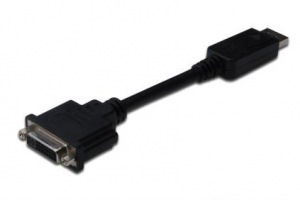 Obrzok ASSMANN Displayport 1.1a Adapter Cable DP M (plug)  - AK-340409-001-S