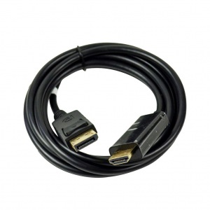 Obrzok Vakoss Cable DisplayPort M -> HDMI M 2m  TC-D256K - TC-D256K