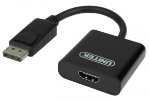 Obrzok Unitek Y-5118DA adaptr DisplayPort - HDMI - Y-5118DA