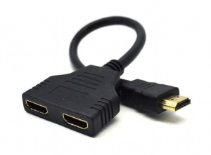 Obrzok Gembird adaptr HDMI (AM) - HDMI (AF) x2 (splitter) - DSP-2PH4-04