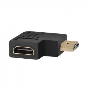 Obrzok Qoltec Adapter HDMI A male | HDMI A female | angle - 