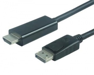 Obrzok Kbel HDMI DisplayPort. DP M  - SKKABHDMIDP1M