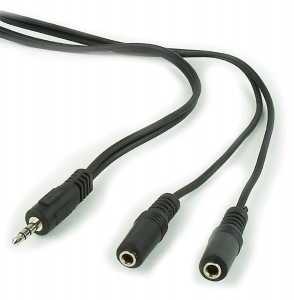 Obrzok Kbel 3.5 mm audio splitter cable - GMBCCA415
