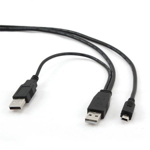 Obrzok Kbel dual USB A to Mini-USB - GMBCCPUSB22AM5P6