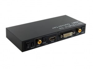 Obrzok tovaru 4World Pevodnk DVI + Optical + Coaxial na HDMI - 06923