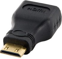 Obrzok tovaru 4World redukcia, mini HDMI typ C [M] na HDMI [F], ierny - 08721