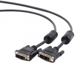 Obrzok Gembird DVI video kbel (single link) 1.8m black - CC-DVI-BK-6