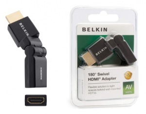 Obrzok BELKIN HDMI oton adaptr 180 - F3Y039bf