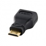 Obrzok produktu 4World Adaptr mini HDMI typ C [M] > HDMI [F],  ierny