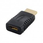 Obrzok produktu 4World redukcia, HDMI [M] na mini HDMI typ C [F], ierny