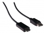 Obrzok produktu Valueline DisplayPort - HDMI cable DisplayPort male - HDMI Connector 2.00 m bl
