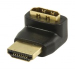 Obrzok produktu Valueline konektor HDMI s adaptrom HDMI,  270 uhol  vstup HDMI,  ierny