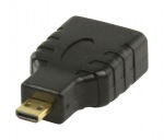 Obrzok produktu Valueline mikro konektor HDMI s adaptrom HDMI  vstup HDMI,  ierny