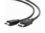 Obrzok produktu Gembird kbel DisplayPort samec -> HDMI A samec,  1.8m