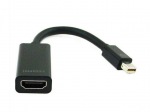 Obrzok produktu Gembird adaptr mini displayport 1.1->HDMI,  na kbli,  iern