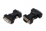 Obrzok produktu ASSMANN DVI-I DualLink Adapter DVI-I (24+5) F (jack) / DSUB15 M (plug) black