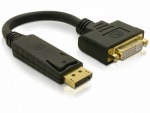 Obrzok produktu Delock adaptr Displayport(M) -> DVI-I(F) 29pin 20cm