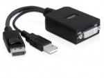 Obrzok produktu Delock adaptr Displayport samec -> DVI-I 24+5pin samica aktvny