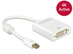 Obrzok produktu Delock Adapter mini Displayport 1.2 male > DVI female 4K Active white