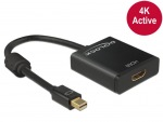 Obrzok produktu Delock Adapter mini Displayport 1.2 male > HDMI female 4K Active black