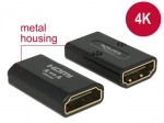 Obrzok produktu Delock adapter HDMI(F)->HDMI(F) High Speed HDMI with Ethernet 4k