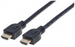 Obrázok produktu Manhattan kábel pre monitory HDMI / HDMI V2.0 M / M Ethernet 3m čierny