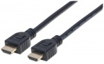 Obrázok produktu Manhattan kábel pre monitory HDMI / HDMI V2.0 M / M Ethernet 5m čierny