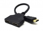 Obrzok produktu Gembird adaptr HDMI (AM) - HDMI (AF) x2 (splitter)