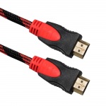 Obrzok produktu Esperanza EB192 kbel HDMI 1.4B opleten 1.5m,  ierno-erven