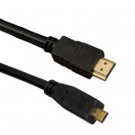 Obrzok produktu Esperanza EB203 kbel Micro HDMI-HDMI V.1.4B 1.5m,  ierny