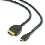 Obrzok produktu Kbel HDMI - HDMI micro, 5m, tienen, verzia 1.3