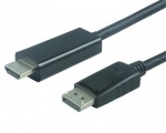 Obrzok produktu Kbel HDMI DisplayPort. DP M /  HDMI-A(M),  1m   