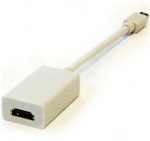 Obrzok produktu REDUKCIA adaptr Mini DisplayPort (DP) male to HDMI female. M / F ierny