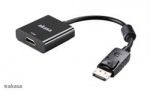 Obrzok produktu AKASA AK-CBDP06-20BK DisplayPort to HDMI Active Converter,  20cm