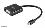 Obrzok produktu AKASA AK-CBDP08-20BK Mini DisplayPort to DVI Passive Converter,  20cm