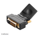 Obrzok produktu AKASA AK-CBHD16-BK DVI-D to HDMI adapter